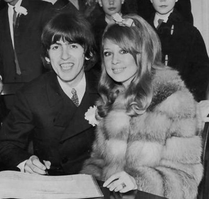 George Harrison a Pattie Boyd