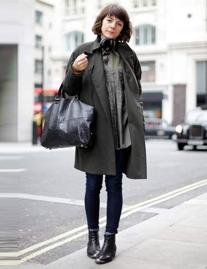 Street style z Londýna: Zimní kabáty