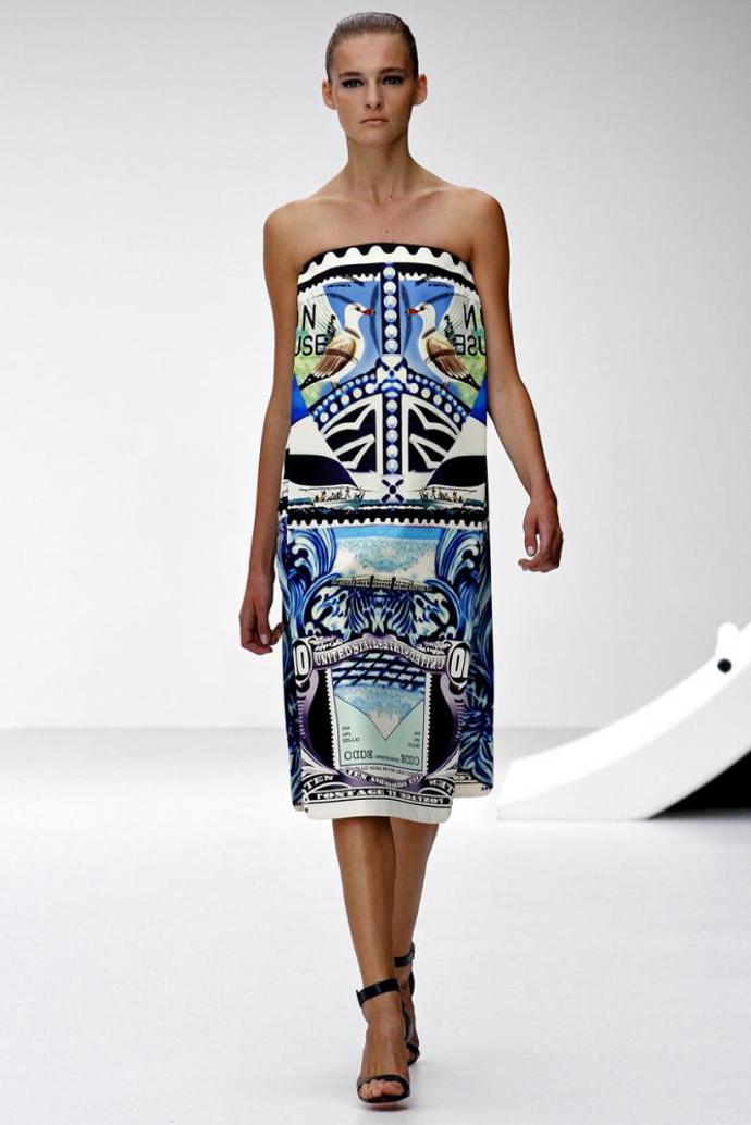 LFW jaro/léto 2013: Mary Katrantzou