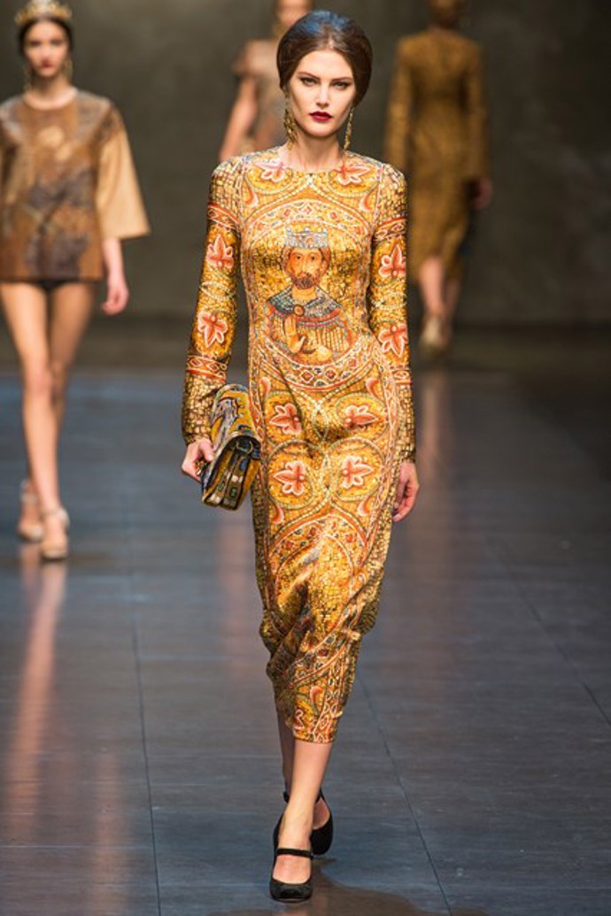 MFW a/w 2013/14: Dolce & Gabbana