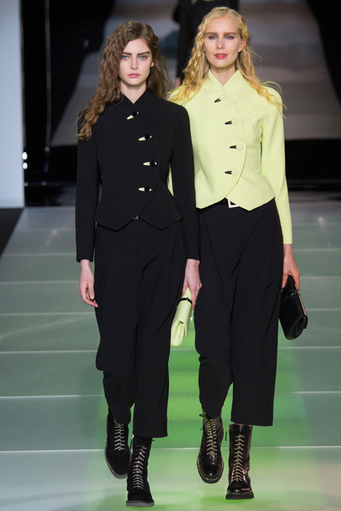 MFW: Giorgio Armani podzim/zima 2014/2015