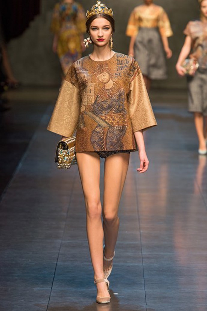 MFW a/w 2013/14: Dolce & Gabbana