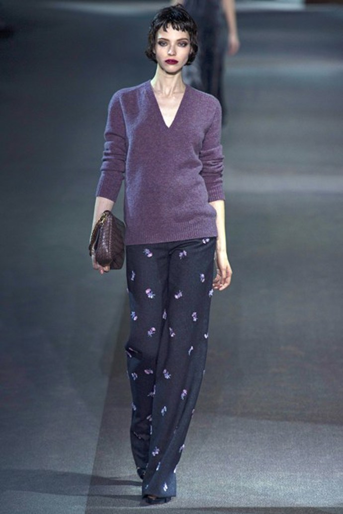 Outfit z kolekce Louis Vuitton podzim 2013