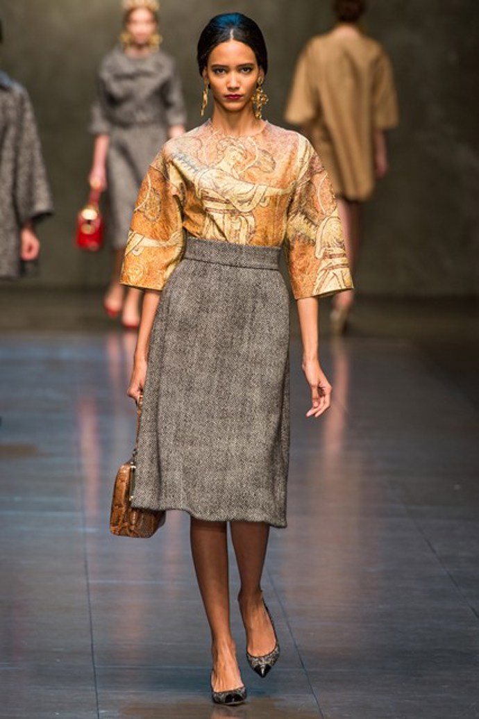 MFW a/w 2013/14: Dolce & Gabbana