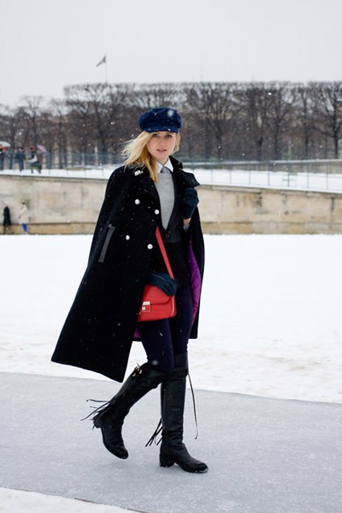 Streetstyle z pařížského týdne módy haute couture