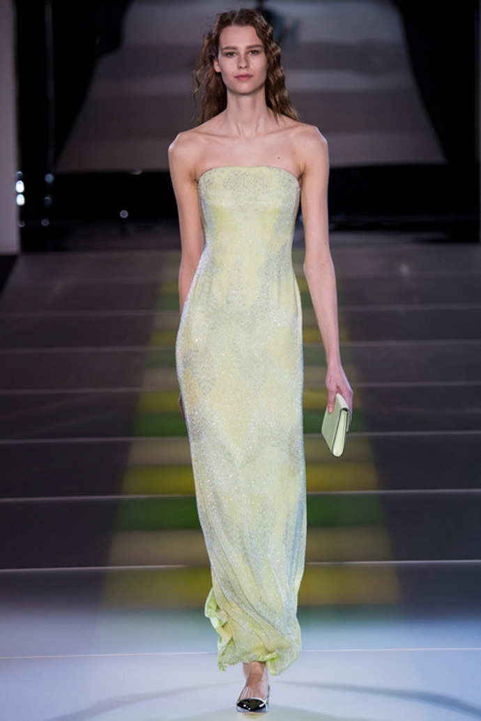 MFW: Giorgio Armani podzim/zima 2014/2015