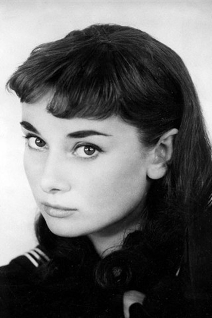 Slavné účesy slavné Audrey Hepburn