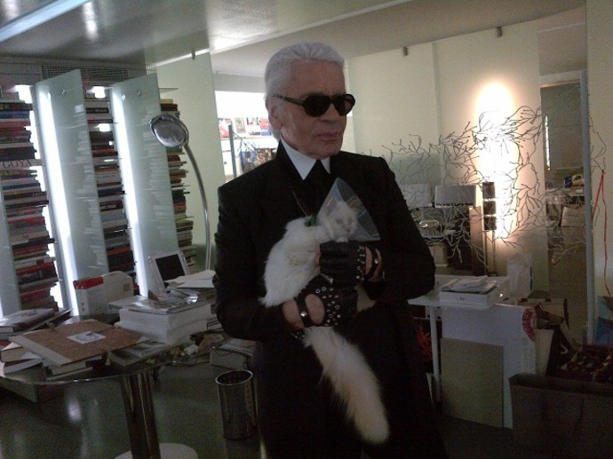 Karl a kotě