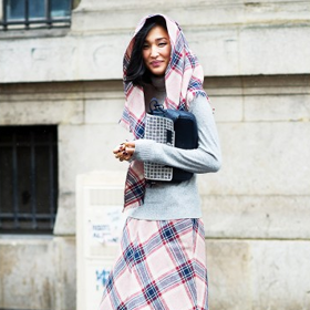 Street style: Svetr základ šatníku Street style: Svetr základ šatníku