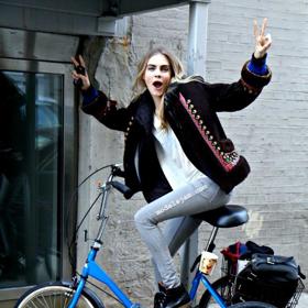 Inspirace: Celebrity na kole Inspirace: Celebrity na kole