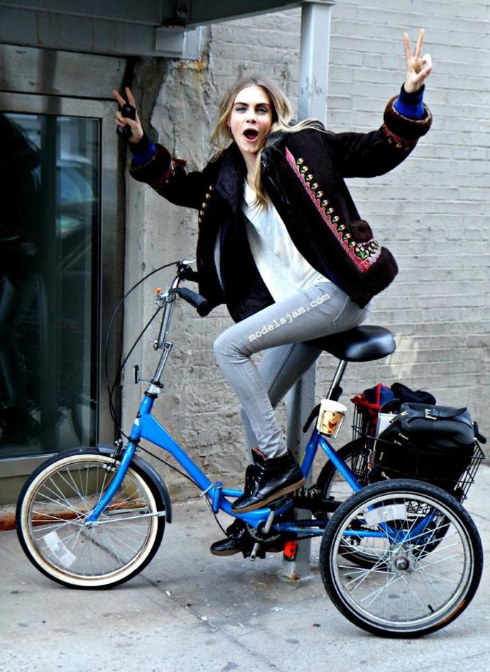 Inspirace: Celebrity na kole