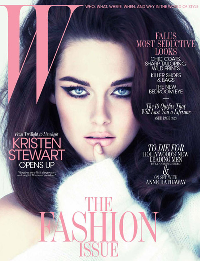 Fotky Kristen Stewart z titulek časopisů
