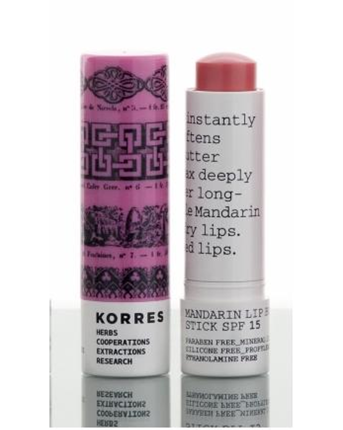Korres: Korres Lip Butter Stick Mandarin SPF 15