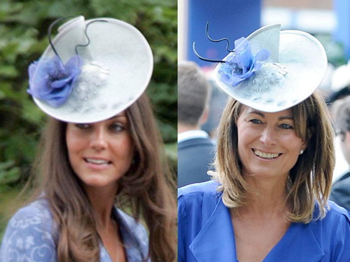 Královská recyklace: Kate Middleton nosí šaty po mámě