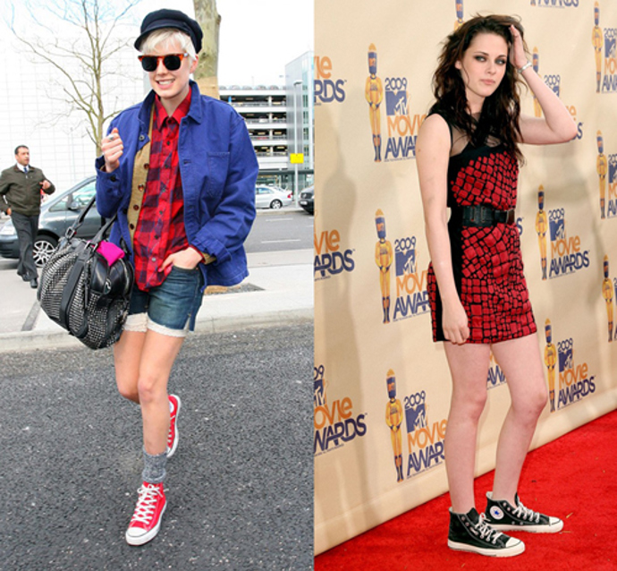 Agyness Deyn, Kristen Stewart, Convers