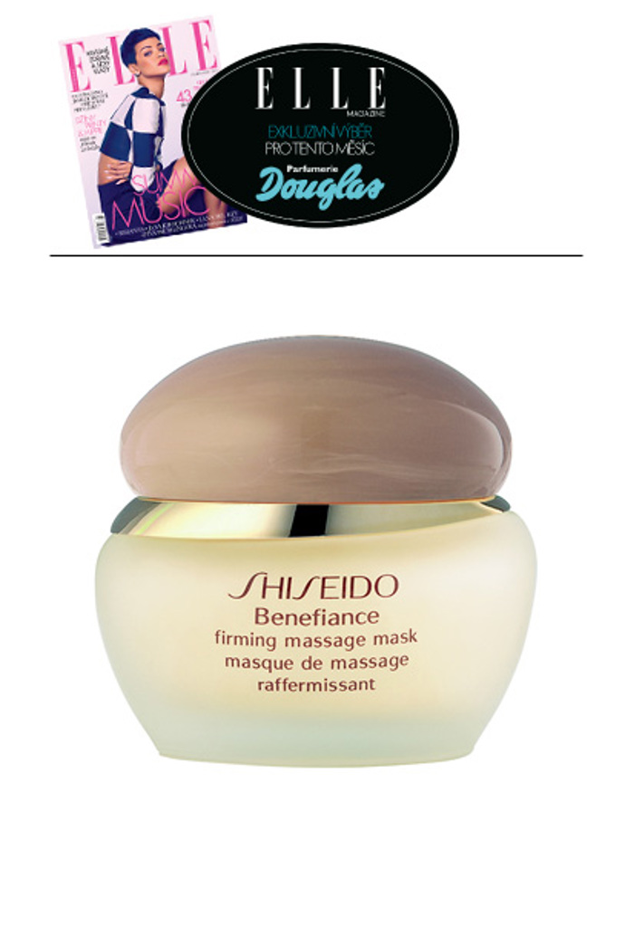 Maska Benefiance, Shiseido, 1550 Kč Maska Benefiance, Shiseido, 1550 Kč