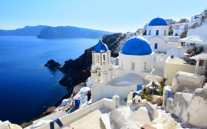 Santorini, Řecko