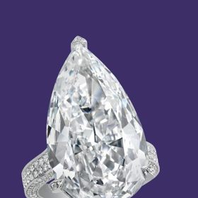 Diamantový prsten 17,87 karátů Diamantový prsten 17,87 karátů