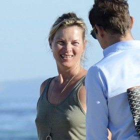 Kate Moss bez make-upu Kate Moss bez make-upu