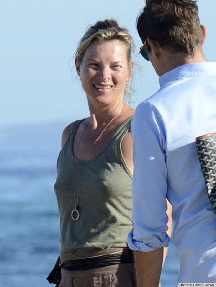 Kate Moss bez make-upu