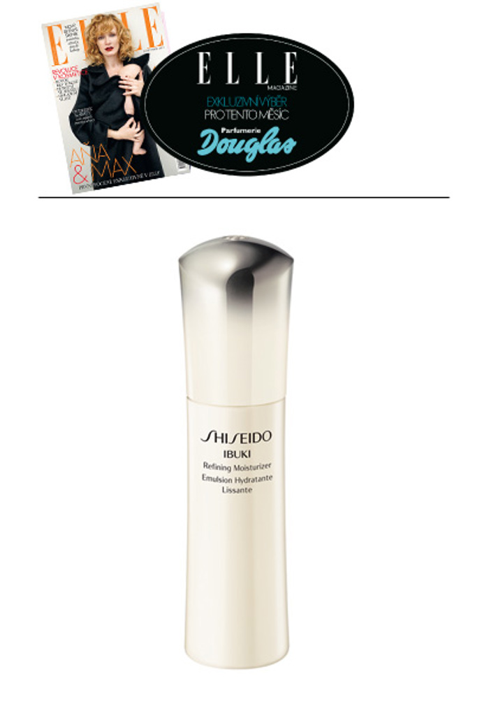 Hydratační emulze Ibuki, Shiseido, 1300Kč