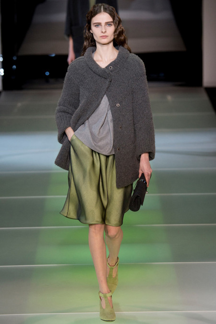 MFW: Giorgio Armani podzim/zima 2014/2015