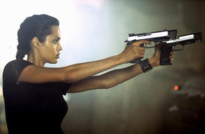 jako Lara Croft