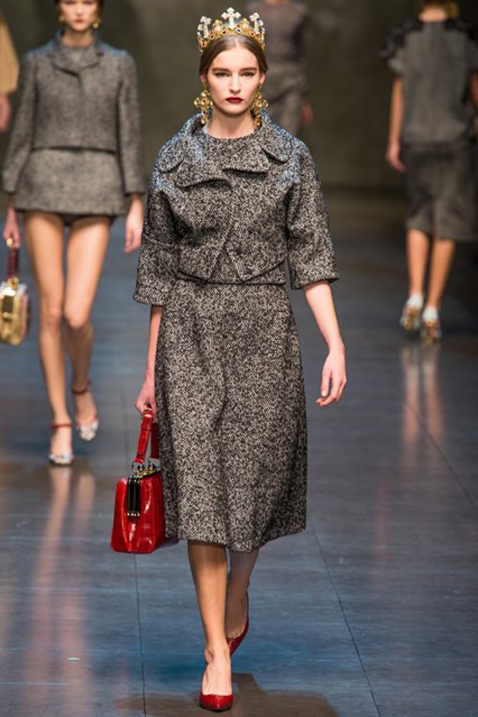 MFW a/w 2013/14: Dolce & Gabbana