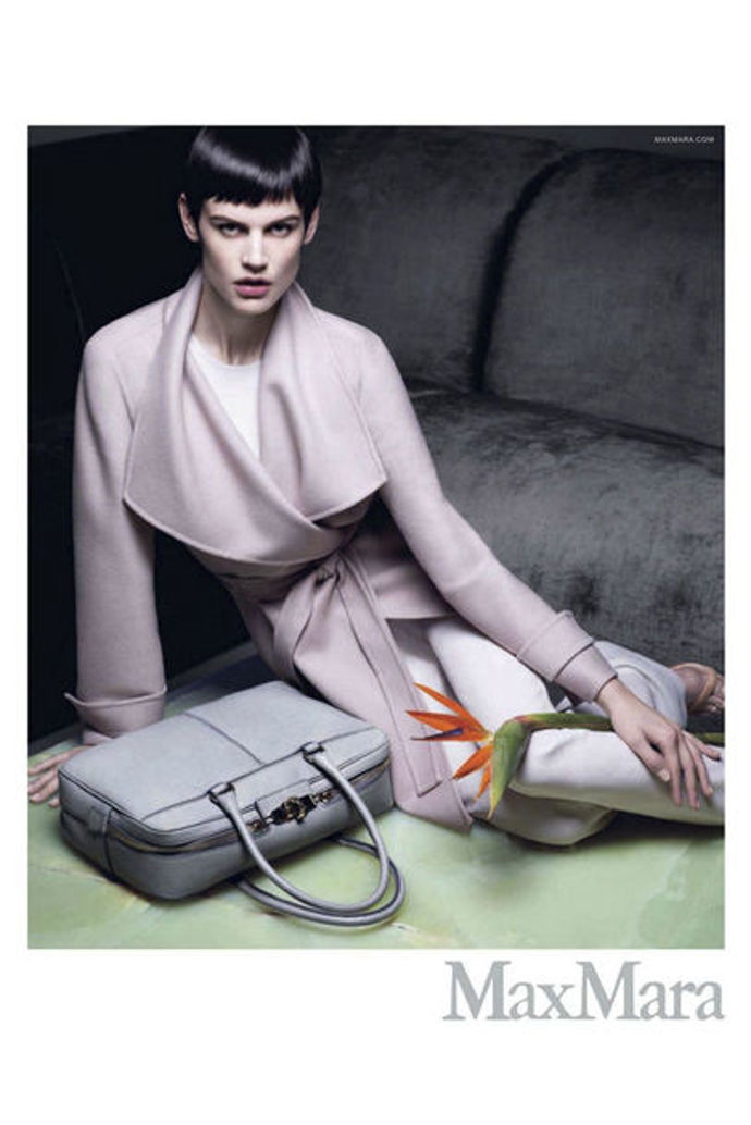 Max Mara – modelka: Saskia de Brauw