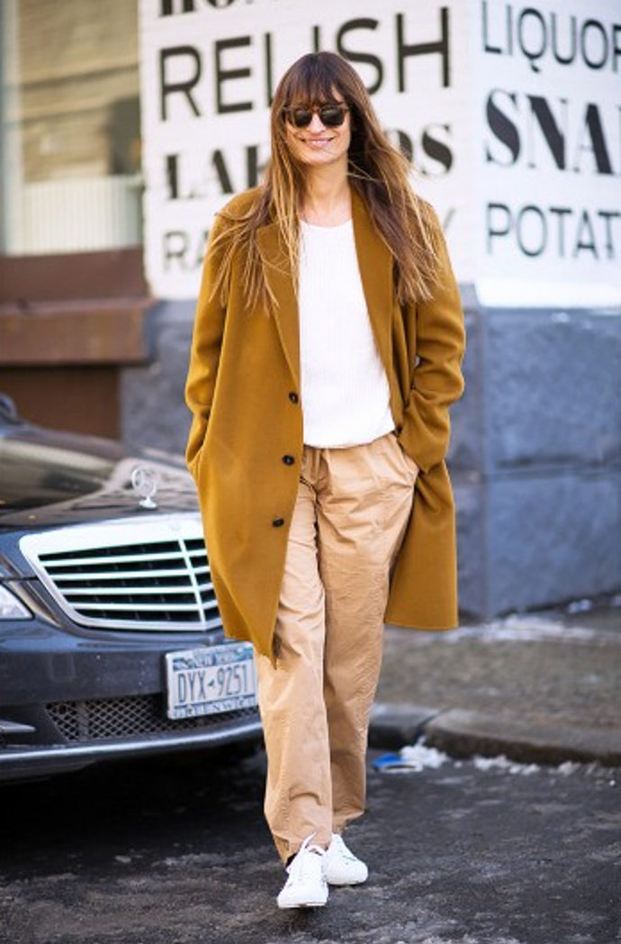 Street style: Svetr základ šatníku