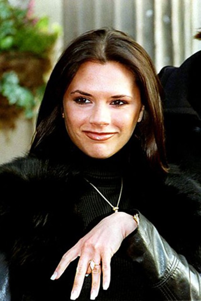 Vlasová evoluce Victorie Beckham