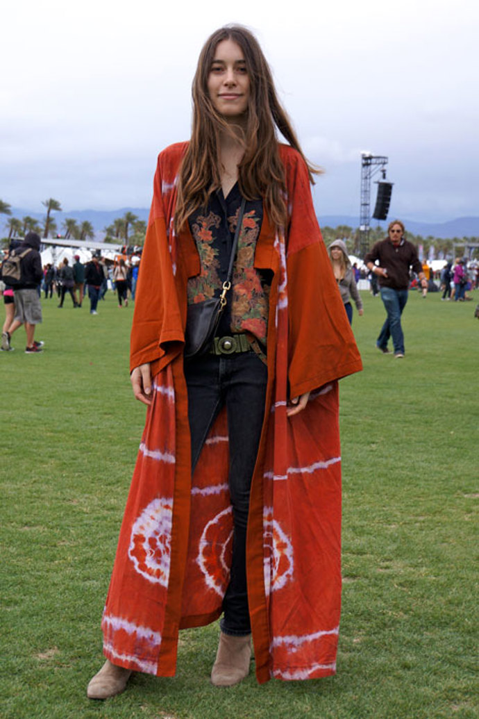 Street style modelek: Coachella 2012