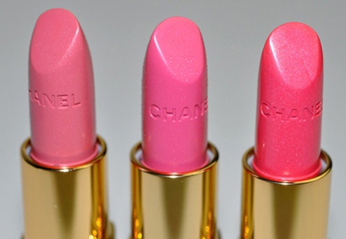 paleta růžové podle Chanel