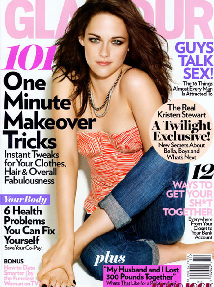 Fotky Kristen Stewart z titulek časopisů