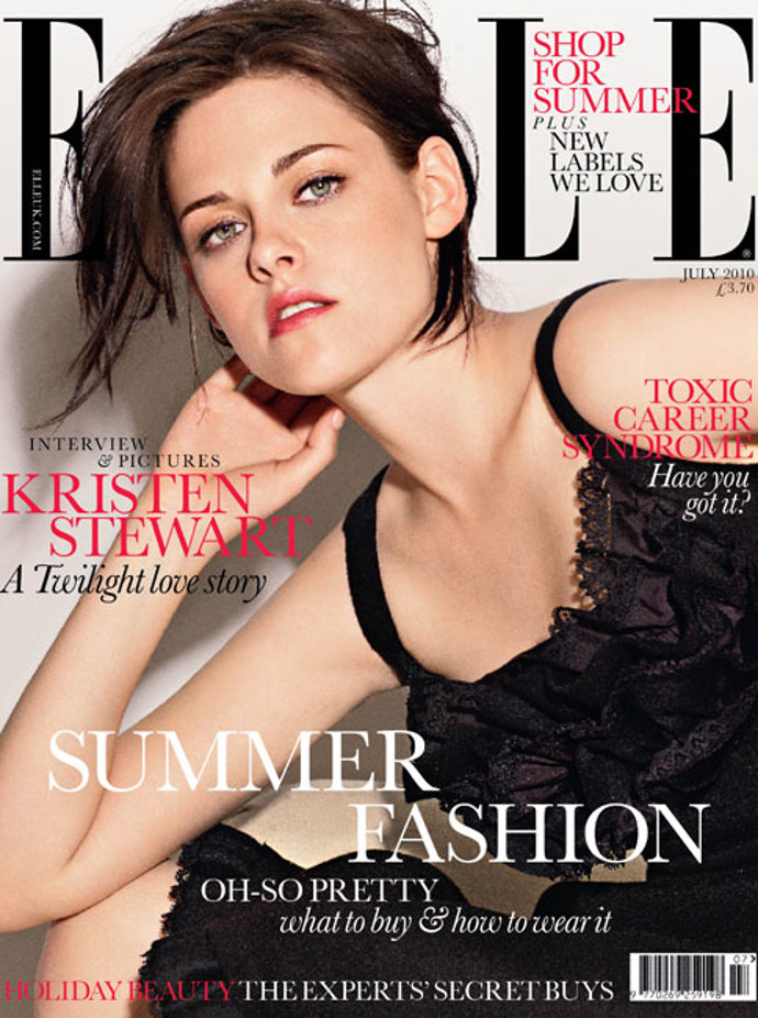 Fotky Kristen Stewart z titulek časopisů
