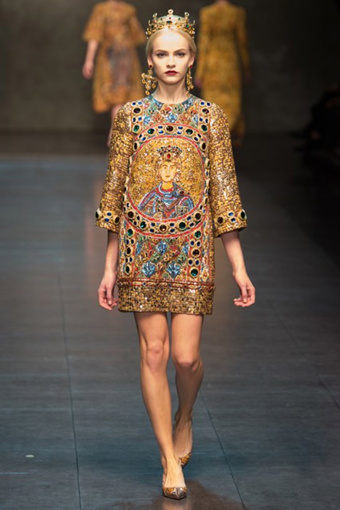 MFW a/w 2013/14: Dolce & Gabbana