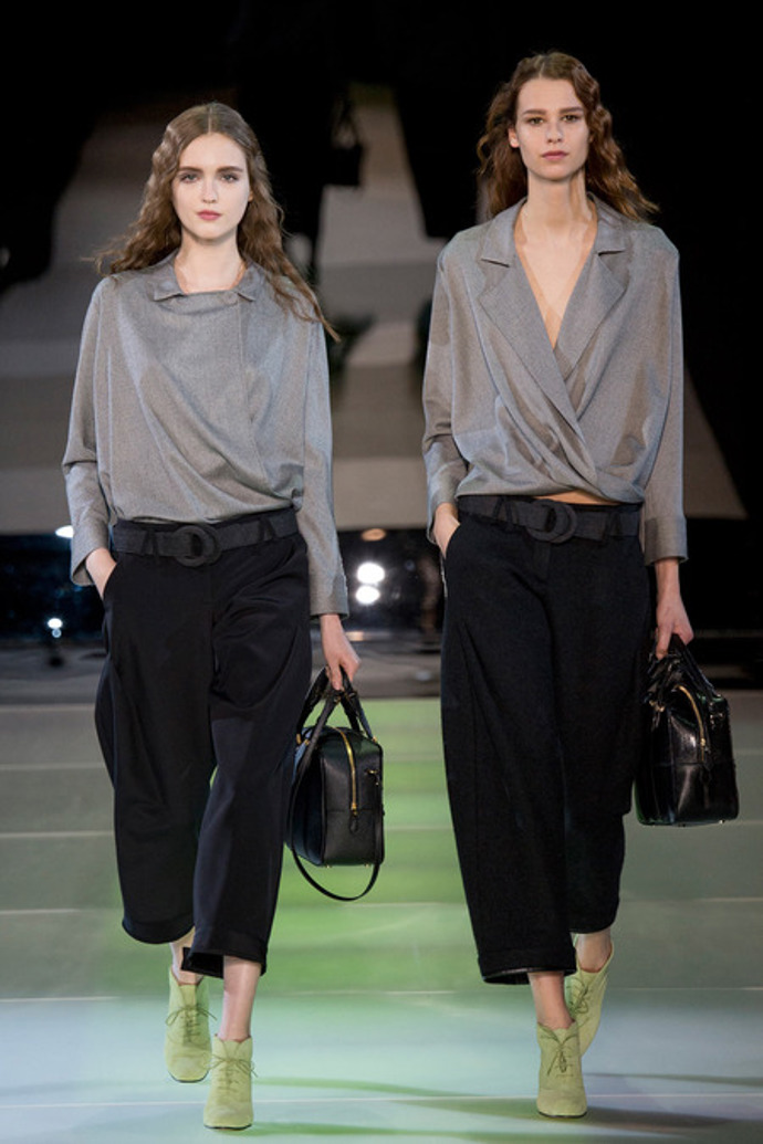MFW: Giorgio Armani podzim/zima 2014/2015