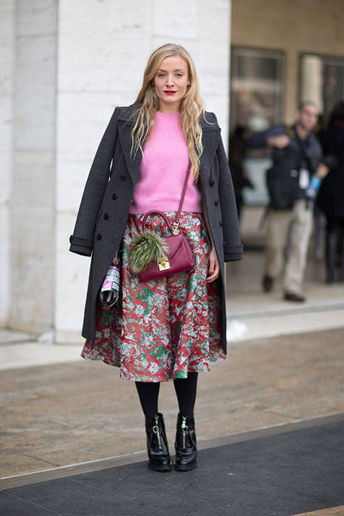 Street style: Svetr základ šatníku