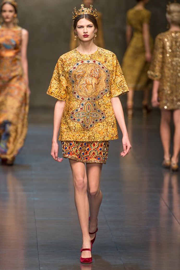 MFW a/w 2013/14: Dolce & Gabbana