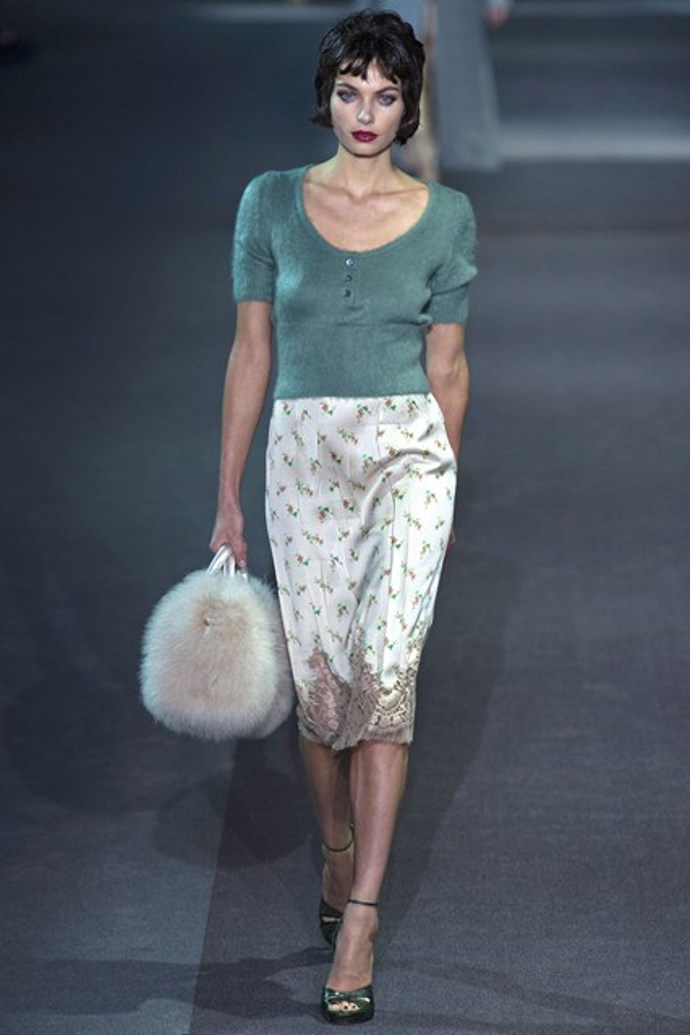 Outfit z kolekce Louis Vuitton podzim 2013