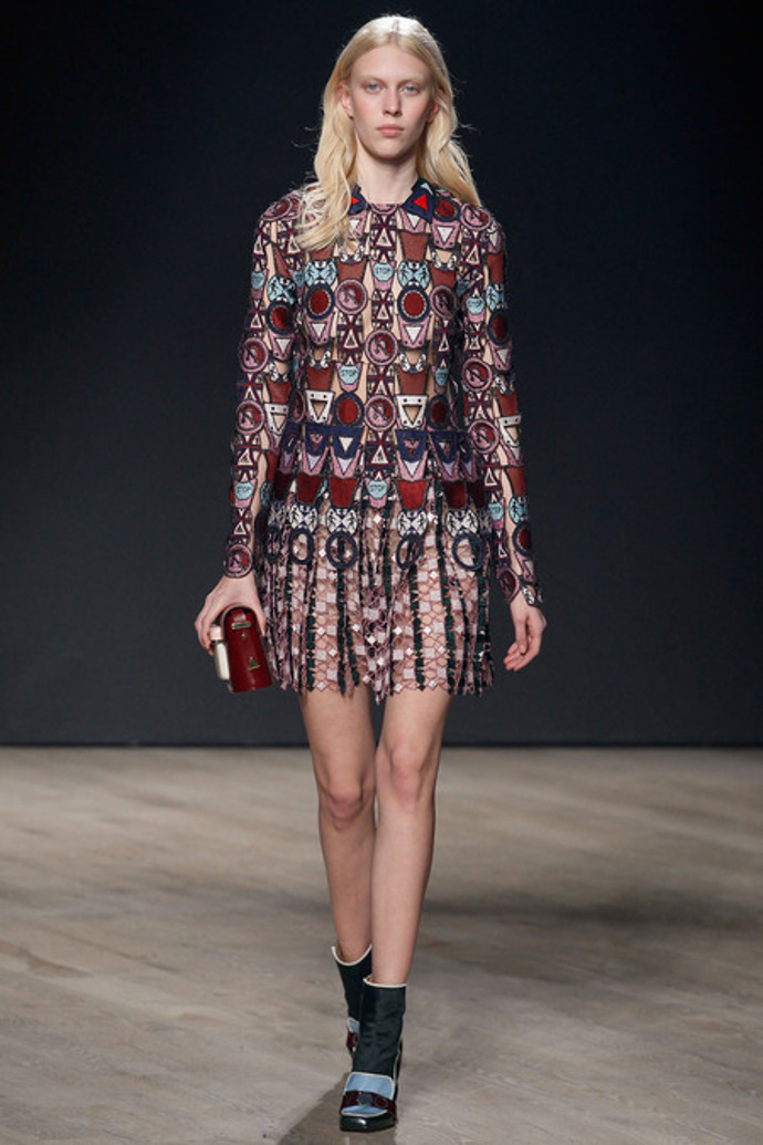 LFW: MARY KATRANTZOU F/W 2014/15