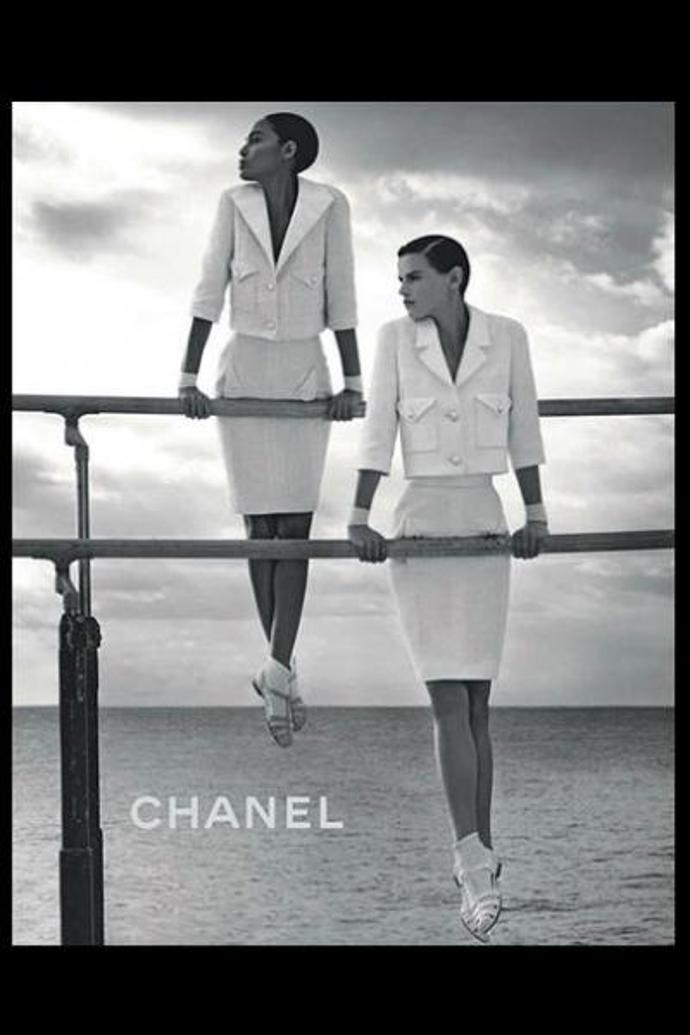 Chanel – modelky: Saskia de Brauw, Joan Smalls