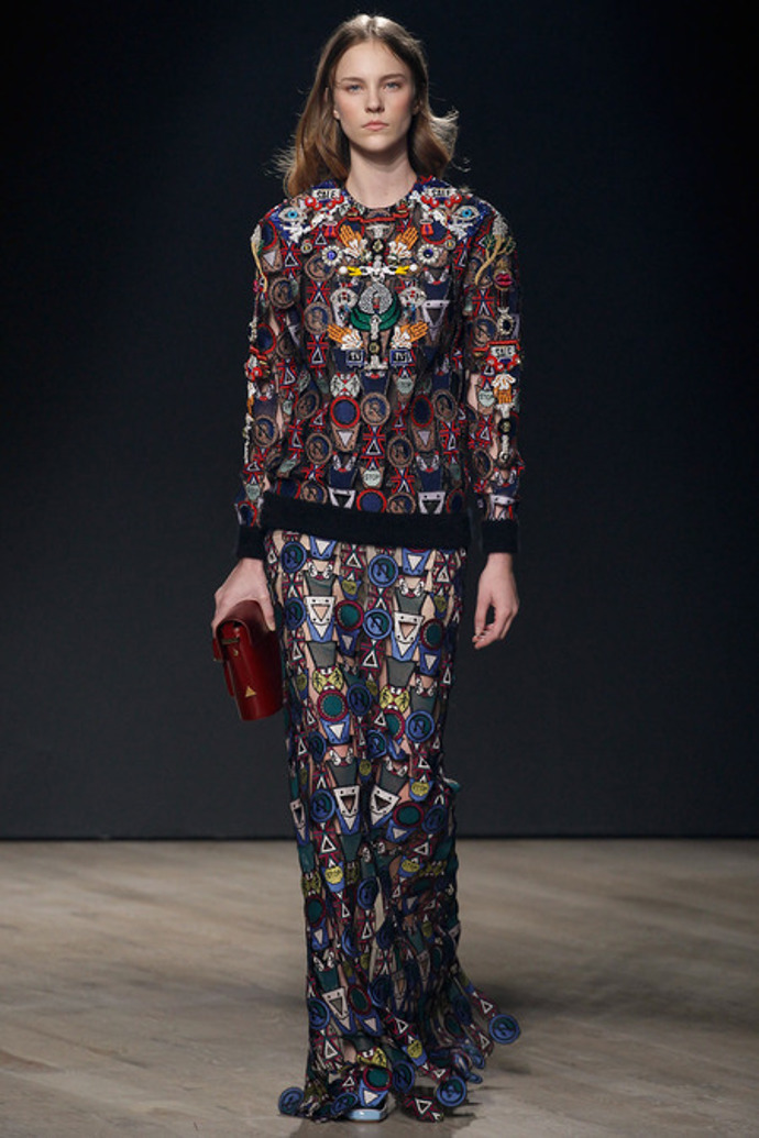 LFW: MARY KATRANTZOU F/W 2014/15