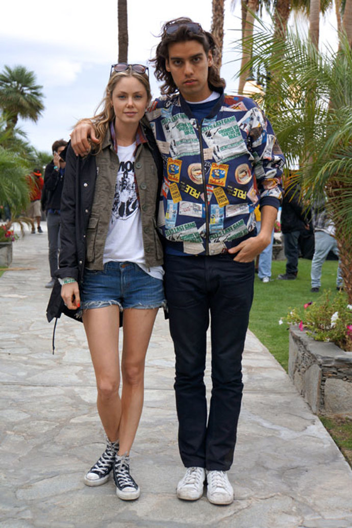 Street style modelek: Coachella 2012