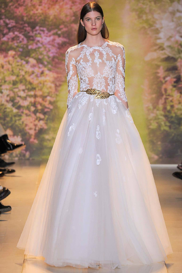 Haute couture fashion week s/s 2014: svatební šaty