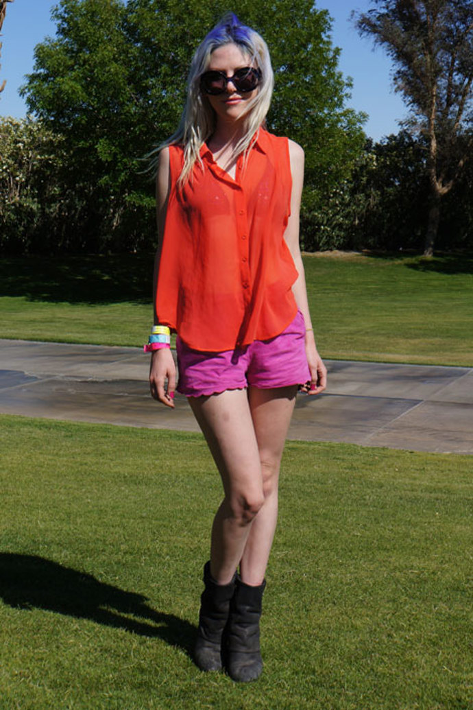 Street style modelek: Coachella 2012