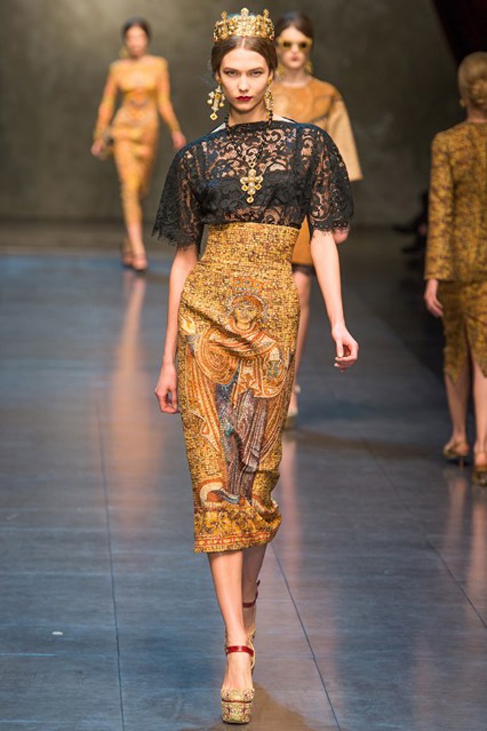 MFW a/w 2013/14: Dolce & Gabbana