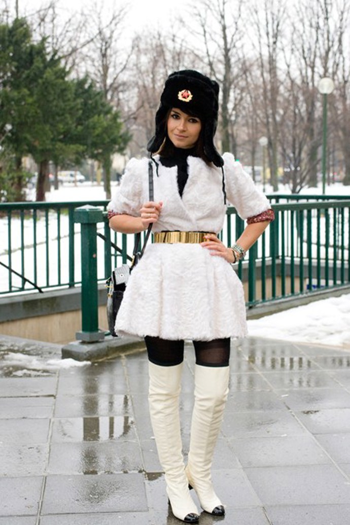 Streetstyle z pařížského týdne módy haute couture