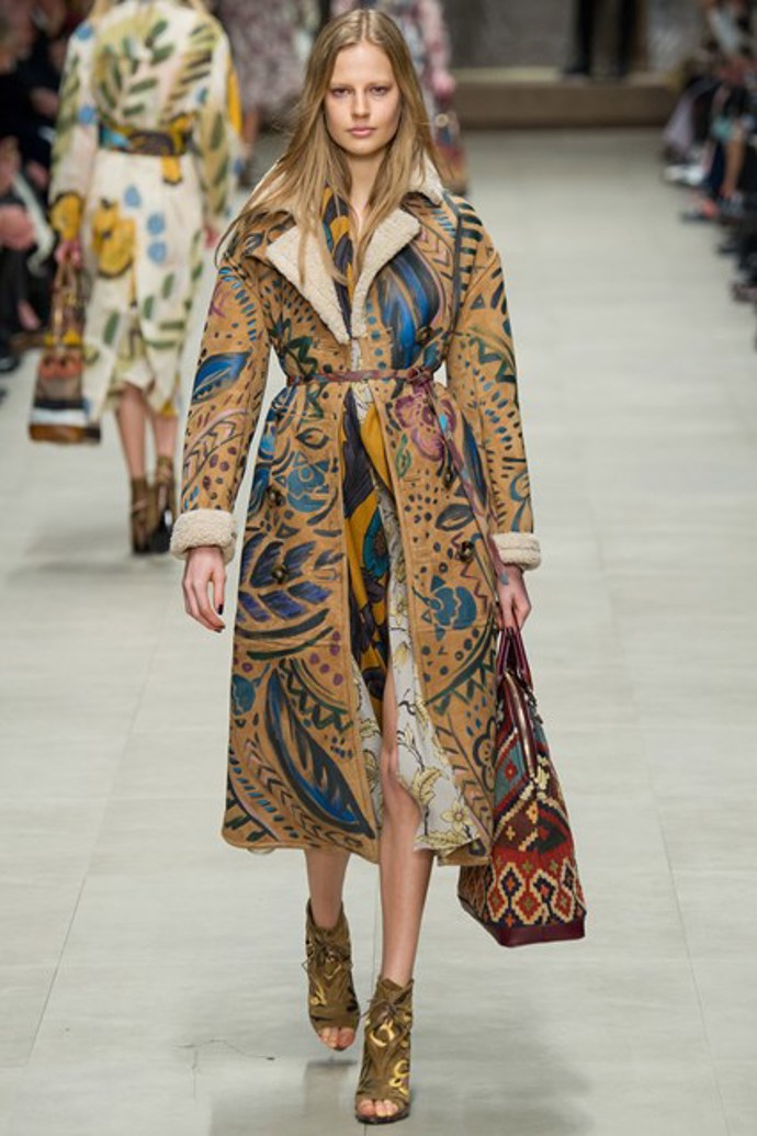 LFW podzim/zima 2014/15: Burberry Prorsum