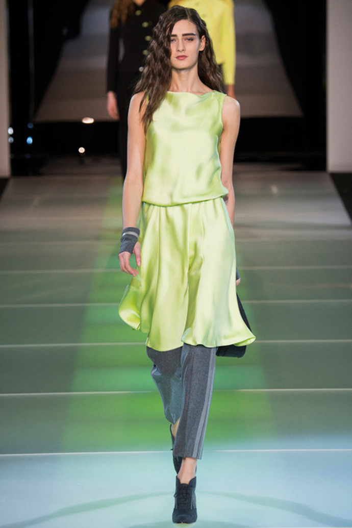 MFW: Giorgio Armani podzim/zima 2014/2015